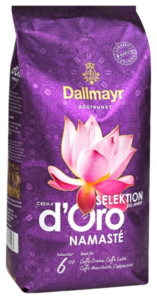 Dallmayr Selektion Crema d'Oro Namasté кофе в зернах 1 кг