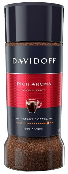 Davidoff Rich Aroma šķīstošā kafija 100 g