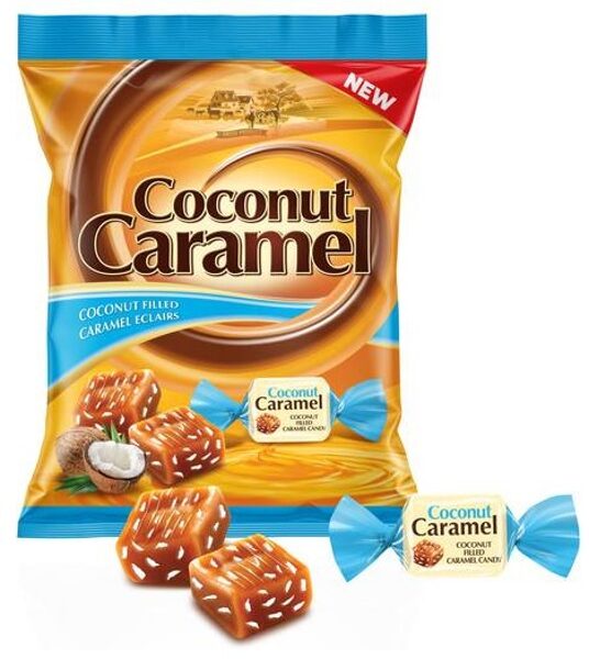 Eletat Coconut Caramel karameles ar kokosriekstiem 400 g