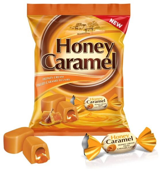 Eletat Honey Caramel karameles ar medus krēma pildījumu 400 g