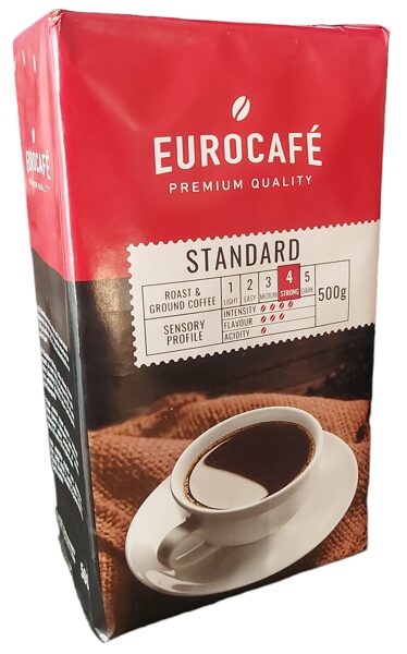 Eurocafé Standart maltā kafija 500 g