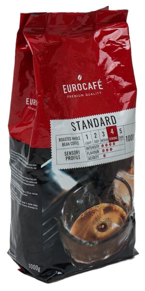 Eurocafé Standart kafijas pupiņas 1 kg