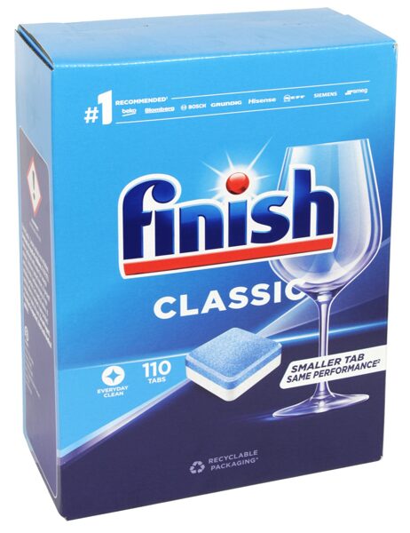 Finish Classic trauku mazgājamās mašīnas tabletes 110 gab.