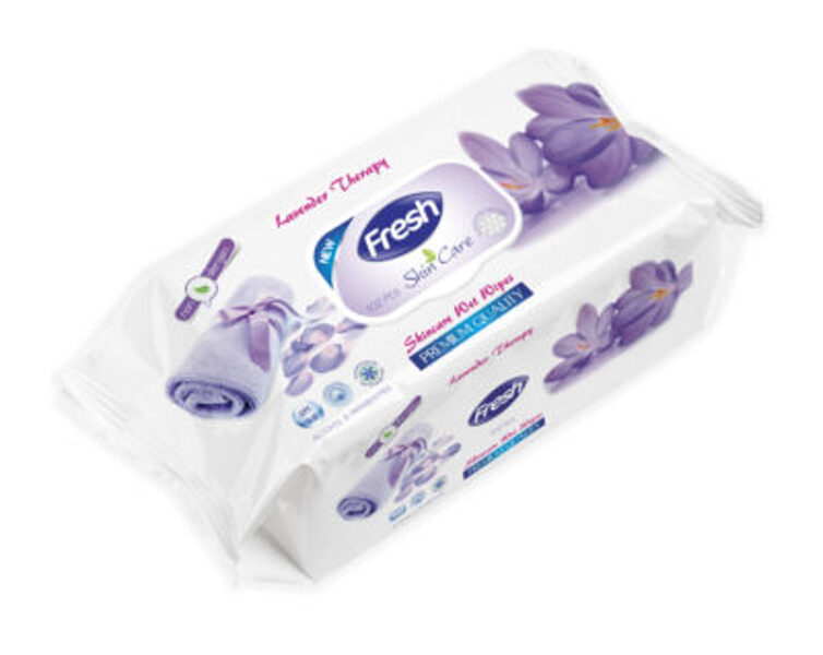 Fresh Lavender Therapy влажные салфетки для тела (102 шт.)