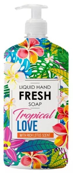 Fresh Tropical Love šķidrās ziepes ar lotosa aromātu 1 l