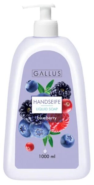 Gallus Blueberry skystas muilas su uogų aromatu 1 l