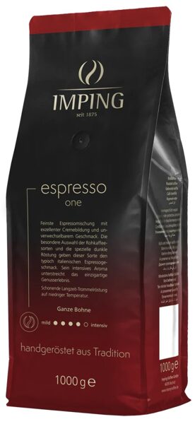 Imping Espresso One kavos pupelės 1 kg