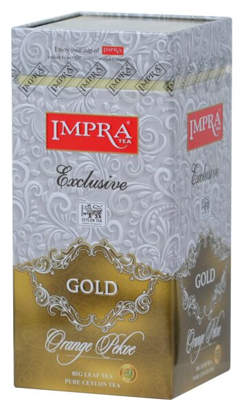 Impra Exclusive Gold juodoji stambialapė arbata 200 g