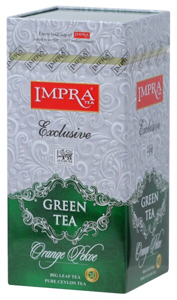 Impra Exclusive Green Tea biri žalioji arbata 200 g