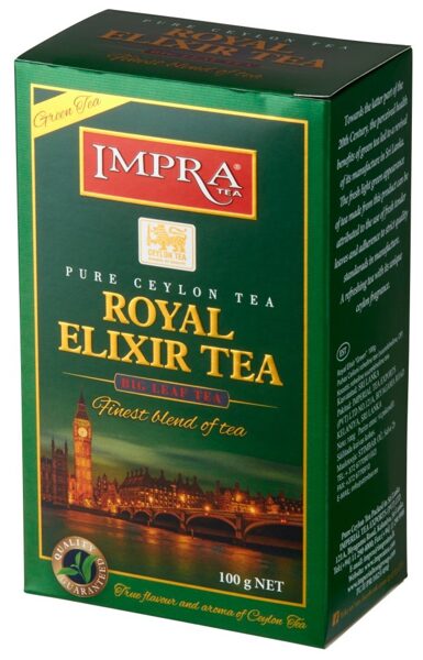 Impra Royal Elixir Green Tea крупнолистовой рассыпной зеленый чай 100 г