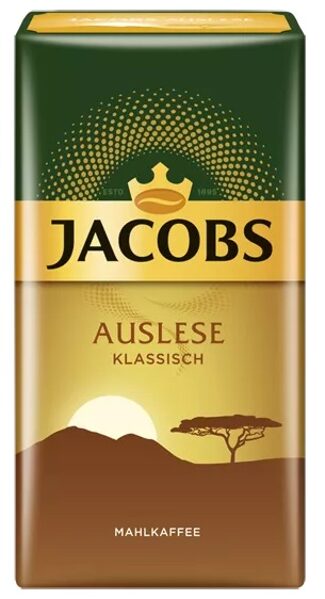 Jacobs Auslese Klassisch maltā kafija 500 g