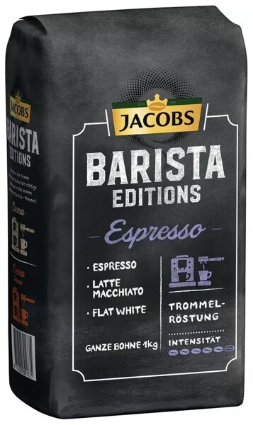 Jacobs Barista Editions Espresso kafijas pupiņas 1 kg