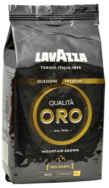 Lavazza Qualità Oro Mountain Grown kafijas pupiņas 1 kg