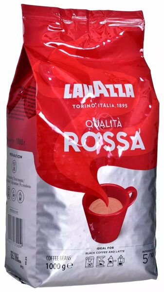 Lavazza Qualità Rossa кофе в зернах 1 кг