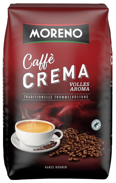 Moreno Caffè Crema kafijas pupiņas 1 kg