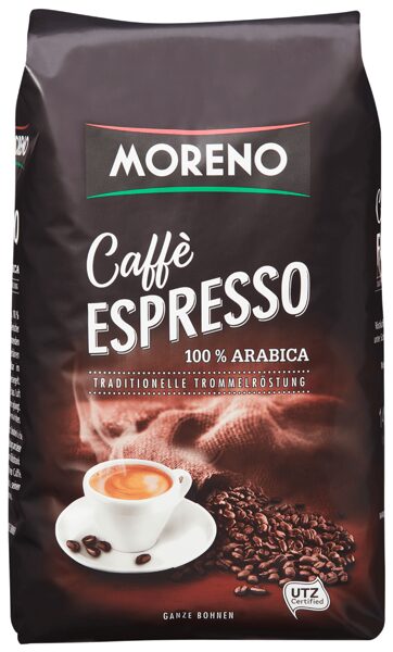 Moreno Caffè Espresso kafijas pupiņas 1 kg