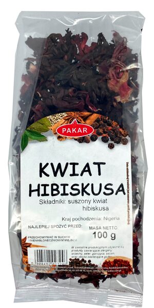 Pakar hibiskiõie (karkade) lahtine tee 100 g