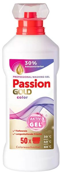 Passion Gold Color veļas mazgāšanas želeja 2 l