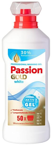 Passion Gold White veļas mazgāšanas želeja 2 l