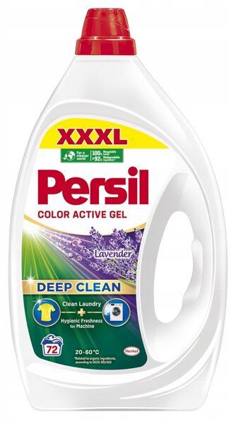 Persil Color Active Gel Deep Clean veļas mazgāšanas želeja 3.24 l