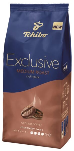 Tchibo Exclusive Medium Roast jahvatatud kohv 500 g