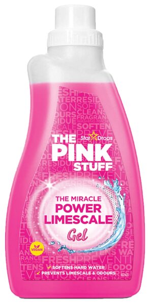 The Pink Stuff Power Limescale Gel kaļķakmens tīrīšanas līdzeklis veļas mašīnām 1 l