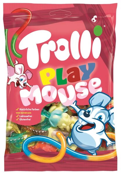 Trolli Play Mouse želejkonfektes 200 g