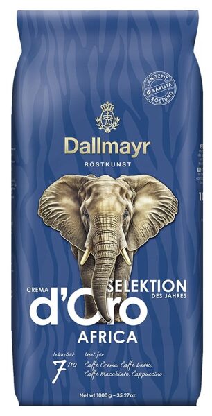 Dallmayr Selektion Crema d'Oro Africa kavos pupelės 1 kg